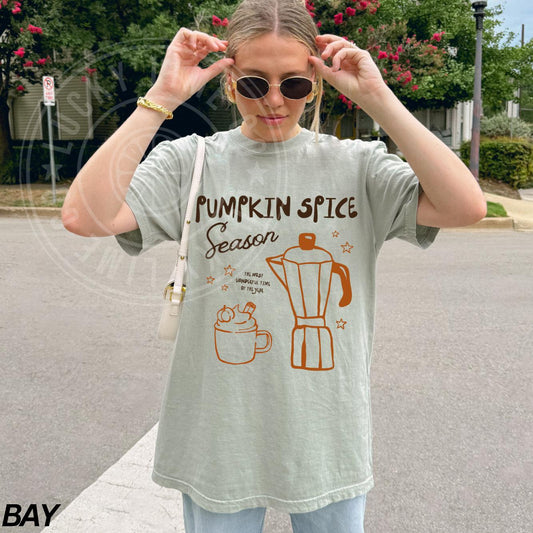 Pumpkin Spice Shirt, Fall Shirt, Coffee Weather Shirt, Pumpkin Season, Pumpkin Spice Latte Tshirt, Pumpkin Shirt, Pumpkin Spice Season Tee