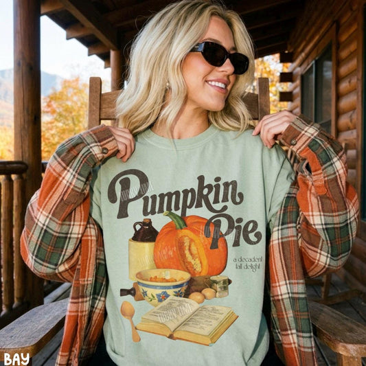 Pumpkin Pie Shirt, Thanksgiving Pies TShirt, Womens Thanksgiving Shirt, Thankful Shirt, Pecan Pie Tee, Fall Graphic Tee