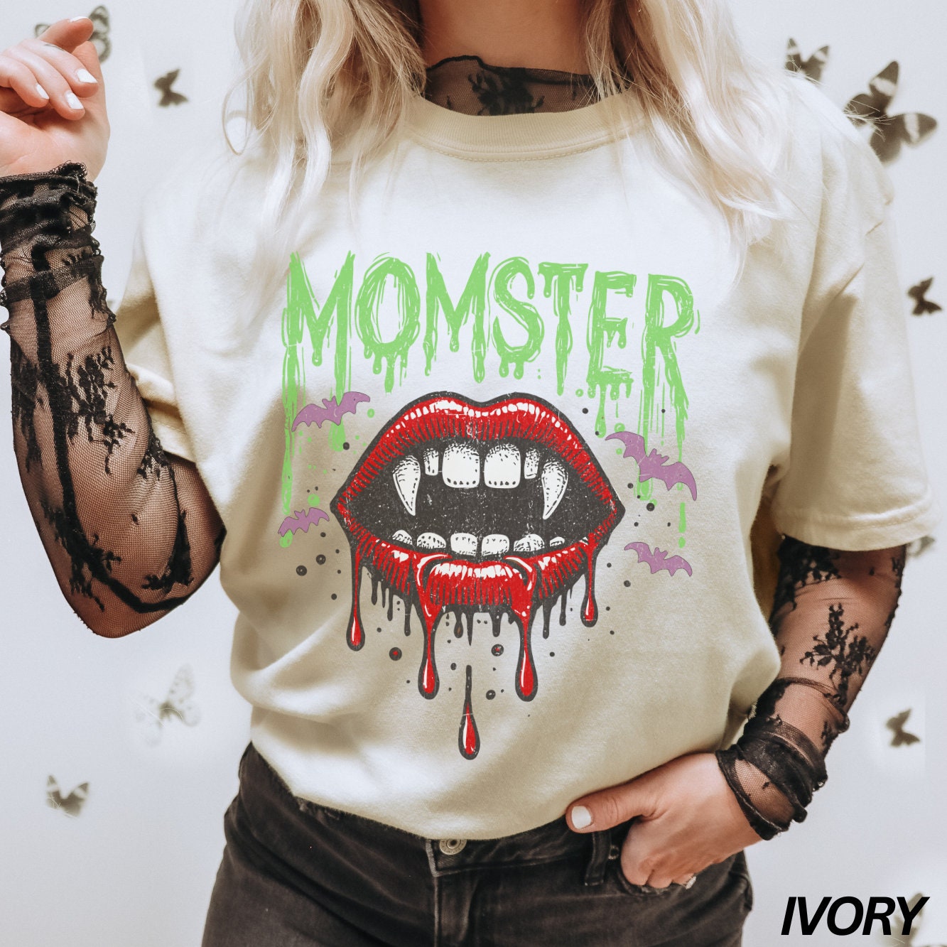 Momster Shirt, Spooky Mama Shirt, Retro Halloween Tee, Mom Life Shirt, Funny Halloween, ®, Spooky Season, Halloween Outfits