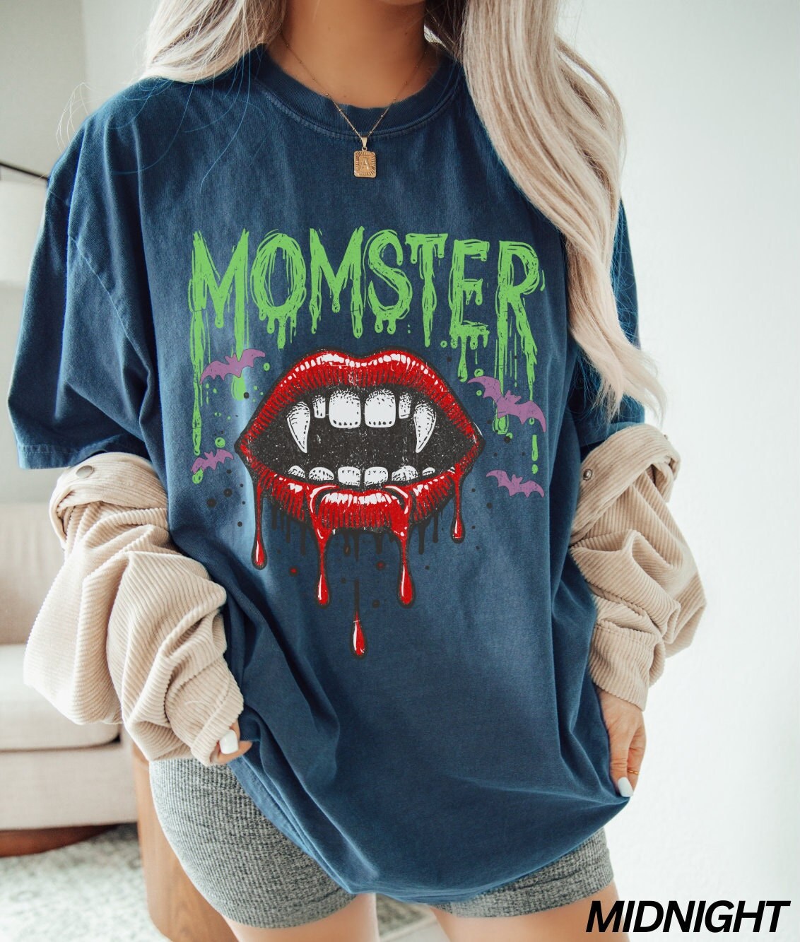 Momster Shirt, Spooky Mama Shirt, Retro Halloween Tee, Mom Life Shirt, Funny Halloween, ®, Spooky Season, Halloween Outfits