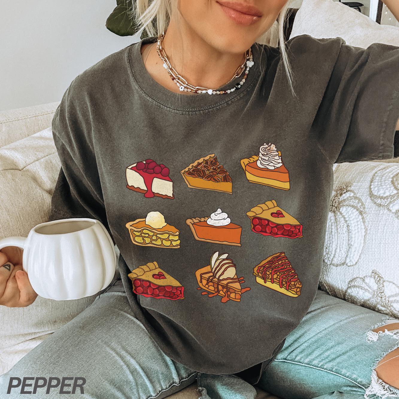 Thanksgiving Shirt, Pumpkin Pie Shirt, Holiday Pies Shirt, Pumpkin Pie Shirt, Thanksgiving Gift, Here for the Pie, Fall Tee