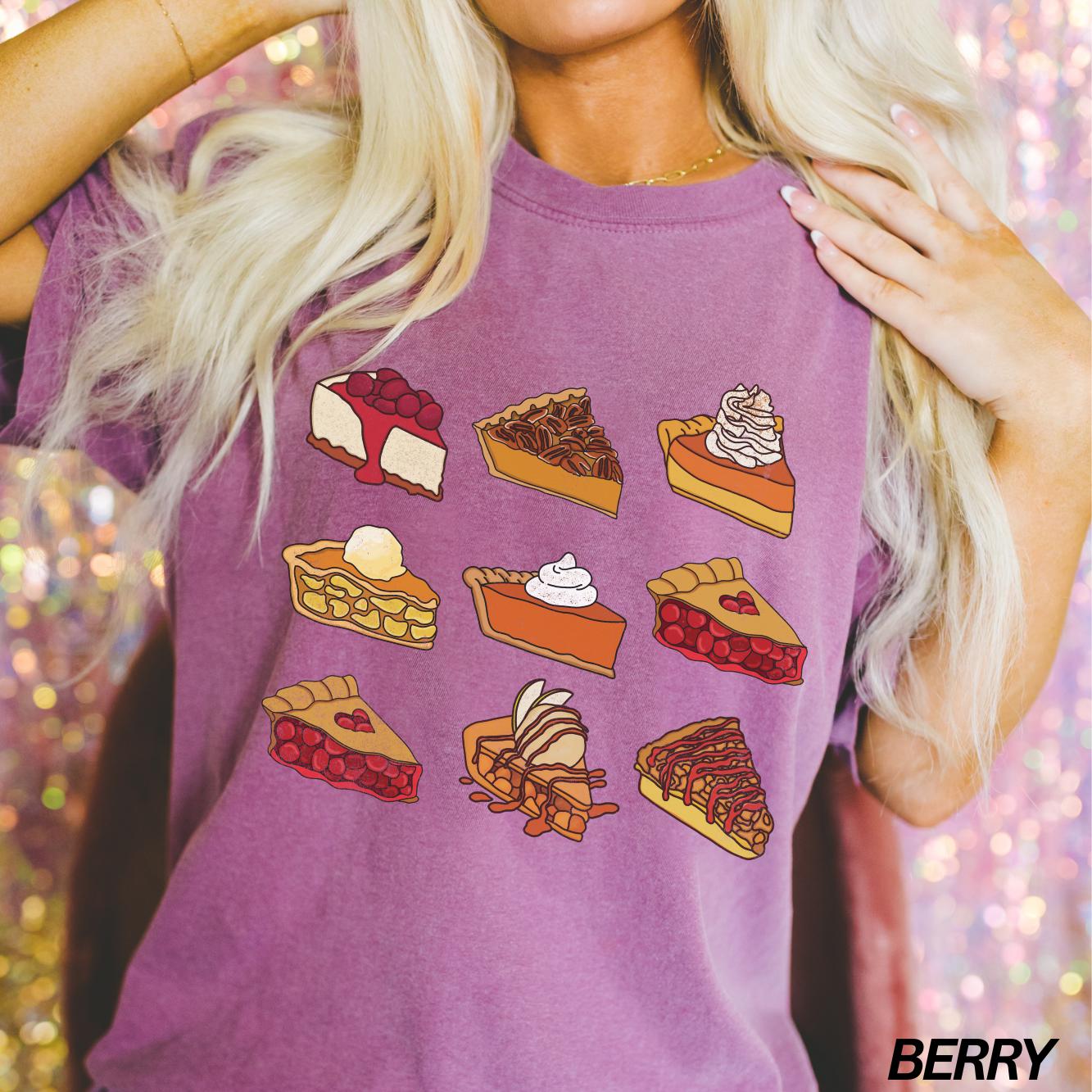 Thanksgiving Shirt, Pumpkin Pie Shirt, Holiday Pies Shirt, Pumpkin Pie Shirt, Thanksgiving Gift, Here for the Pie, Fall Tee