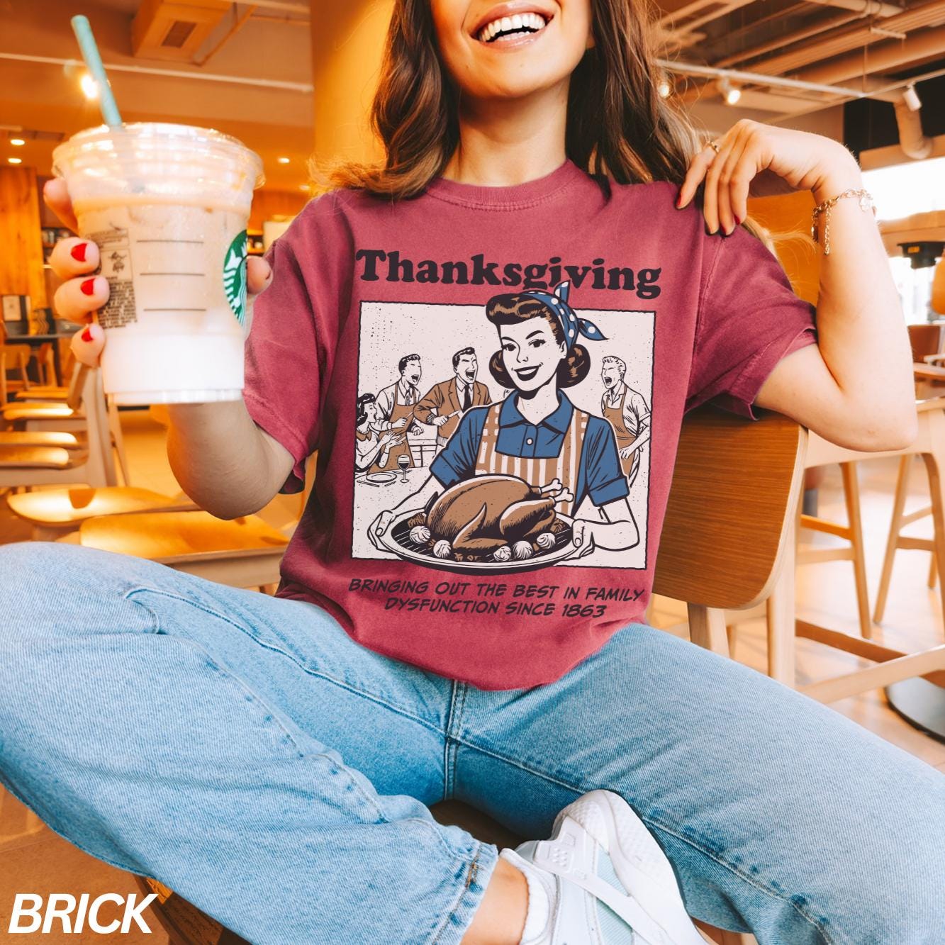 Retro Thanksgiving Shirt, Funny Thanksgiving Shirt, Happy Thanksgiving Tshirt, Fall Shirt, Autumn Shirt, Turkey Day Tee