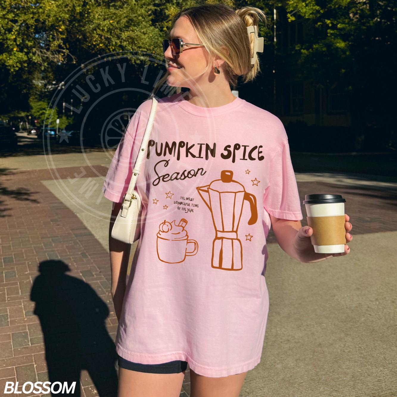 Pumpkin Spice Shirt, Fall Shirt, Coffee Weather Shirt, Pumpkin Season, Pumpkin Spice Latte Tshirt, Pumpkin Shirt, Pumpkin Spice Season Tee