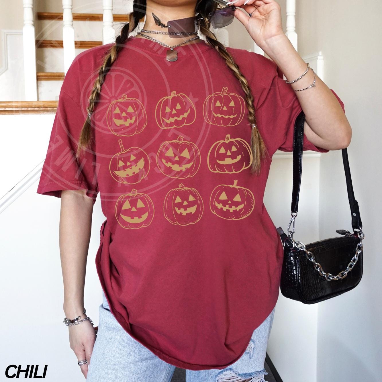 Pumpkin Shirt, Halloween Shirt for Women, Jack O Lantern Shirt, Spooky Season Shirt, Fall Tee, Autumn Shirt, Pumpkin Season