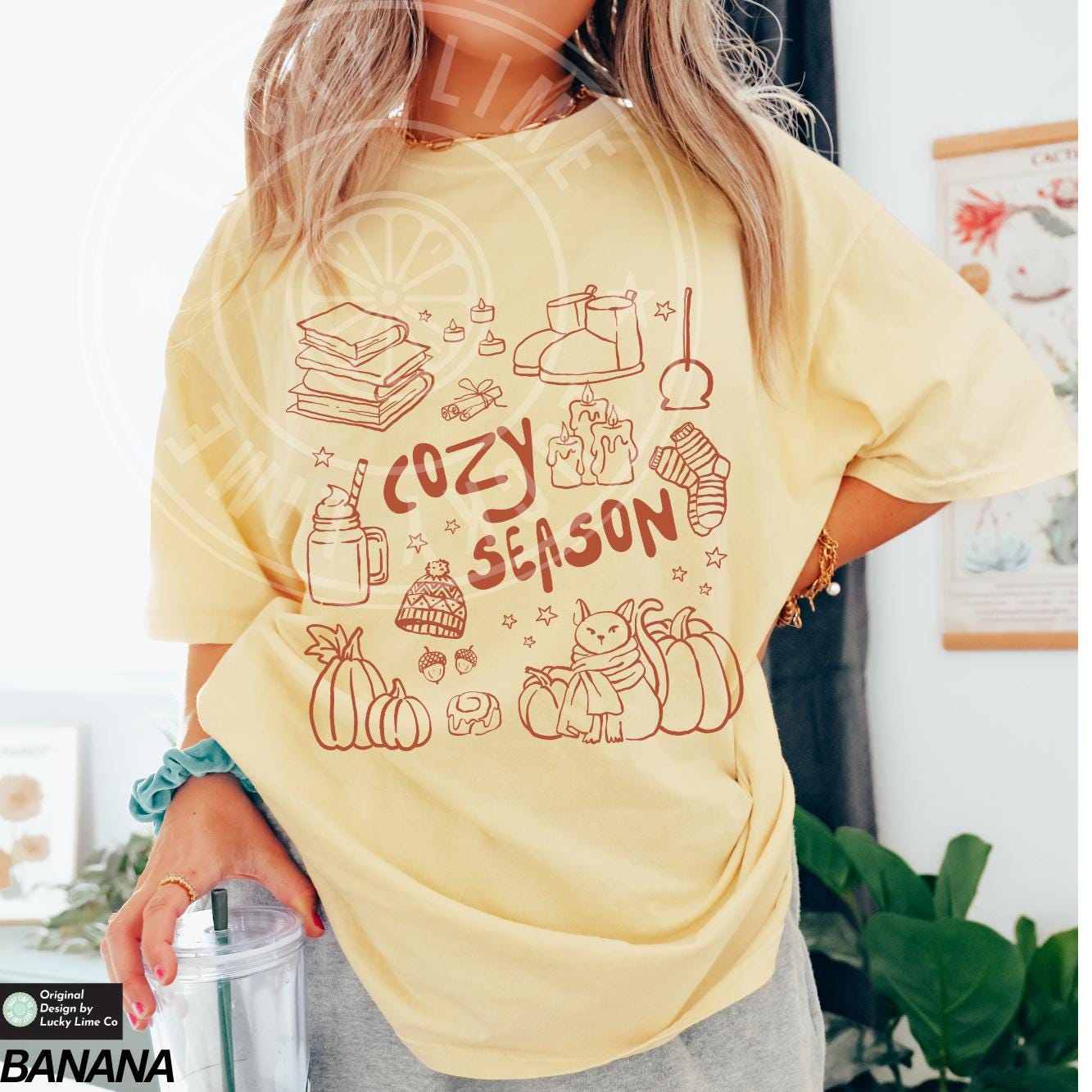 Cozy Season Shirt, Fall Vibes Shirt, Fall Tee, Fall pumpkin Shirt, Autumn Shirt, Pumpkin Season Top, Retro Fall Graphic Tee