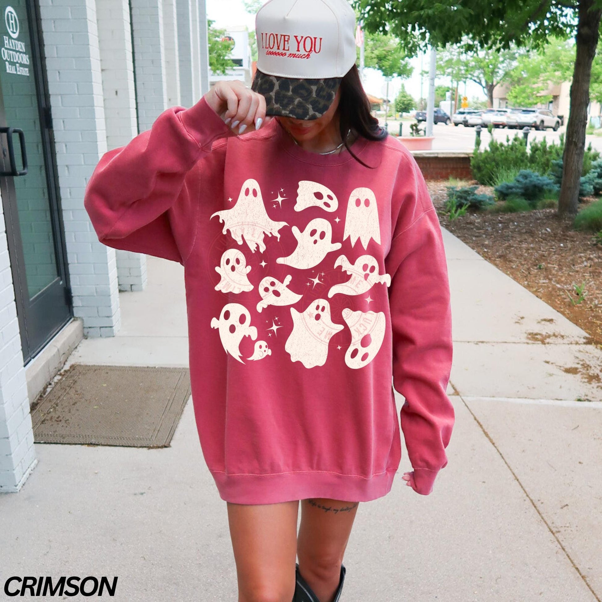Halloween Ghost Sweatshirt, Ghost Collage Shirt, Halloween Sweatshirt, Sweatshirt, Fall Sweater, Spooky Season, Spooky Vibes