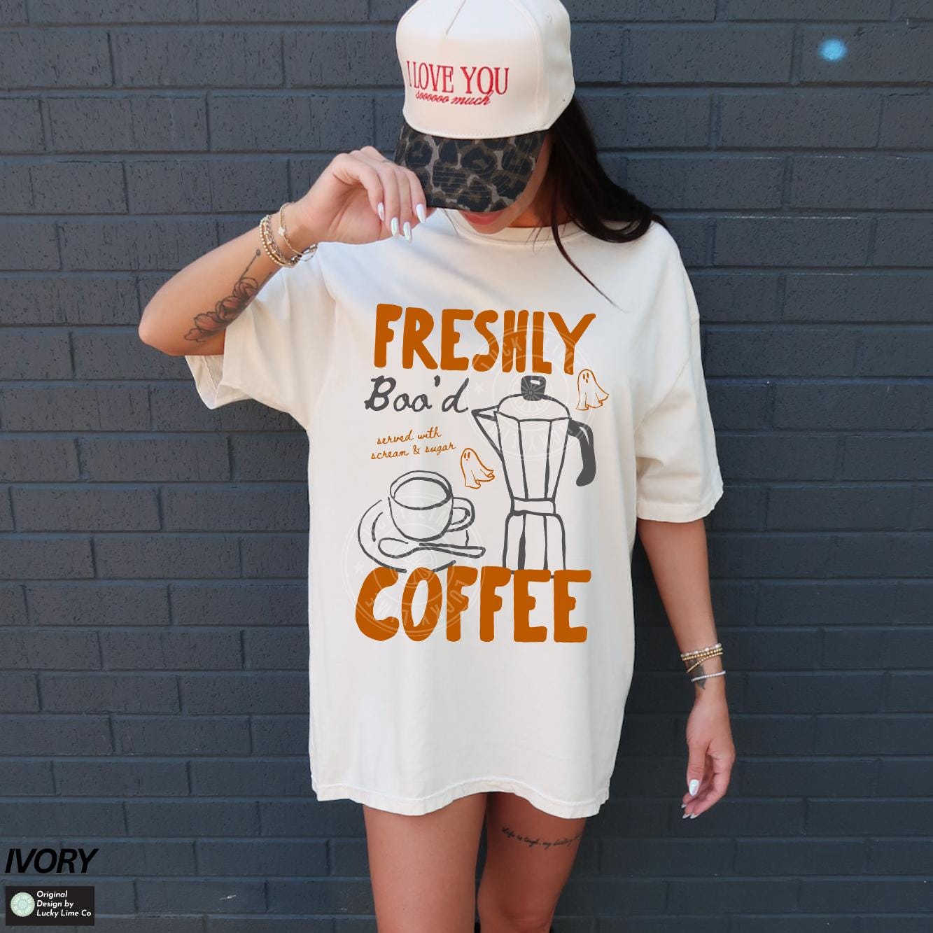 Freshly Boo’d Coffee Shirt, Halloween Coffee Shirt, Ghost Coffee Shirt, Cute Ghost Tee, Skeleton Halloween, Coffee Lover Gift, Halloween Tee