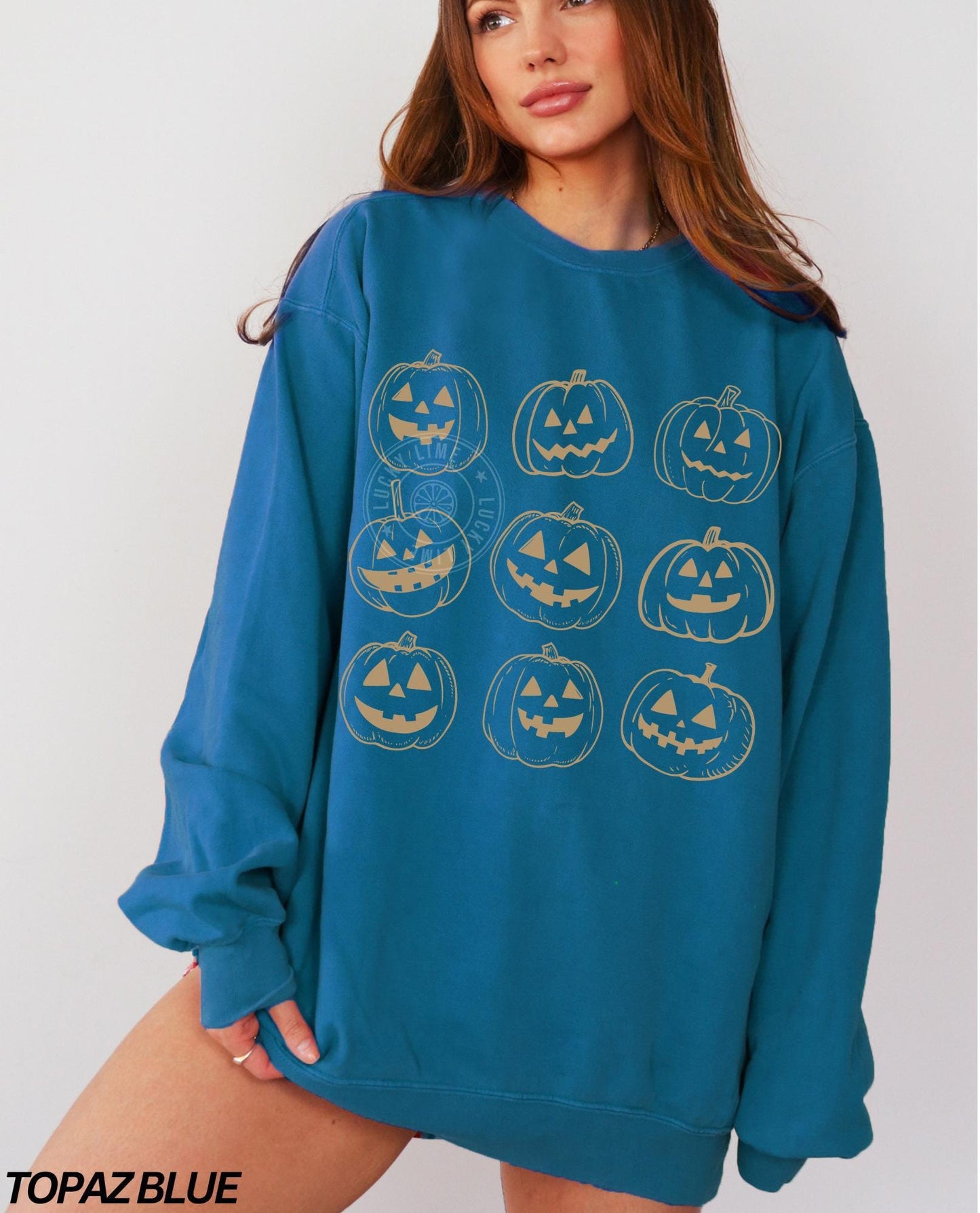 Pumpkin Sweatshirt, Halloween Sweatshirt, Jack O Lantern Shirt, Spooky Season, Fall Sweater, Pumpkin Season, Trick or Treat