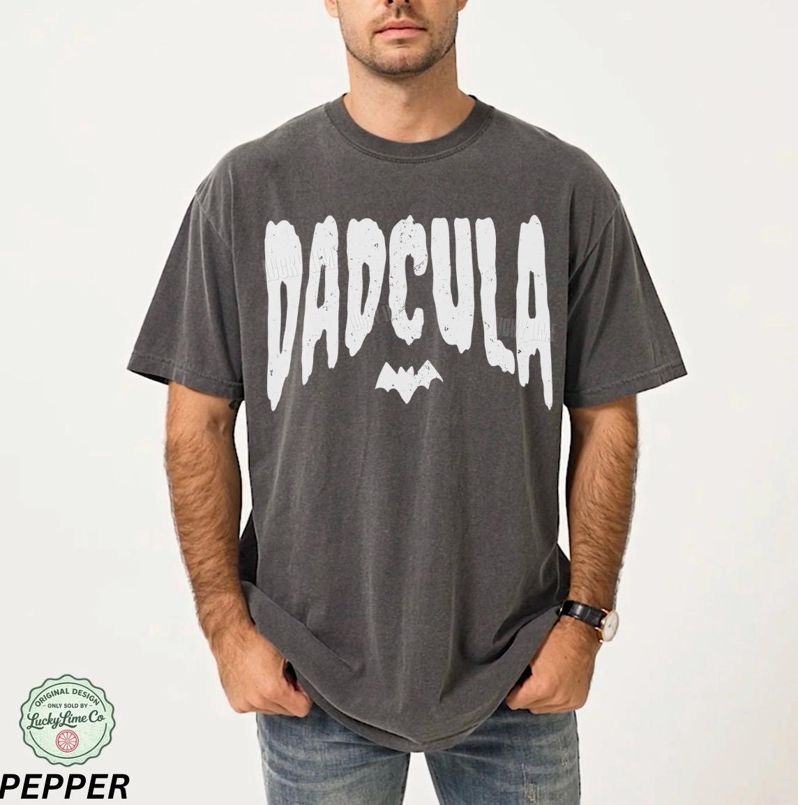 Dadcula Shirt, Mens Halloween Shirt, Funny Dad Shirt, Funny Halloween Shirt, Family Halloween Shirts, Tee, Halloween Costume