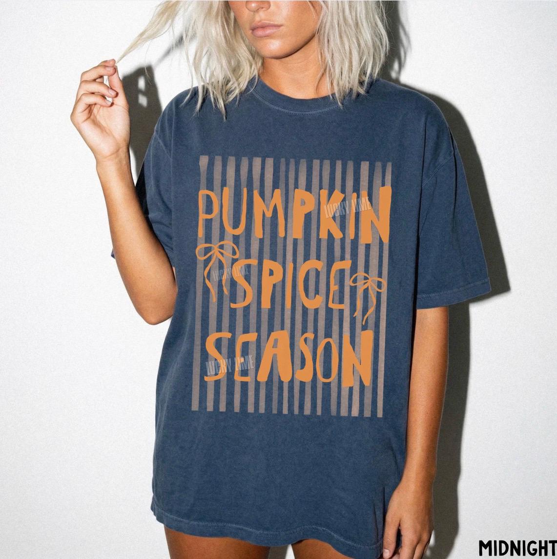 Pumpkin Spice Season Shirt, Pumpkin Spice Shirt, Womens Fall Tshirts, Coffee Weather Shirt, Preppy Fall Tee, Coffee Shirt