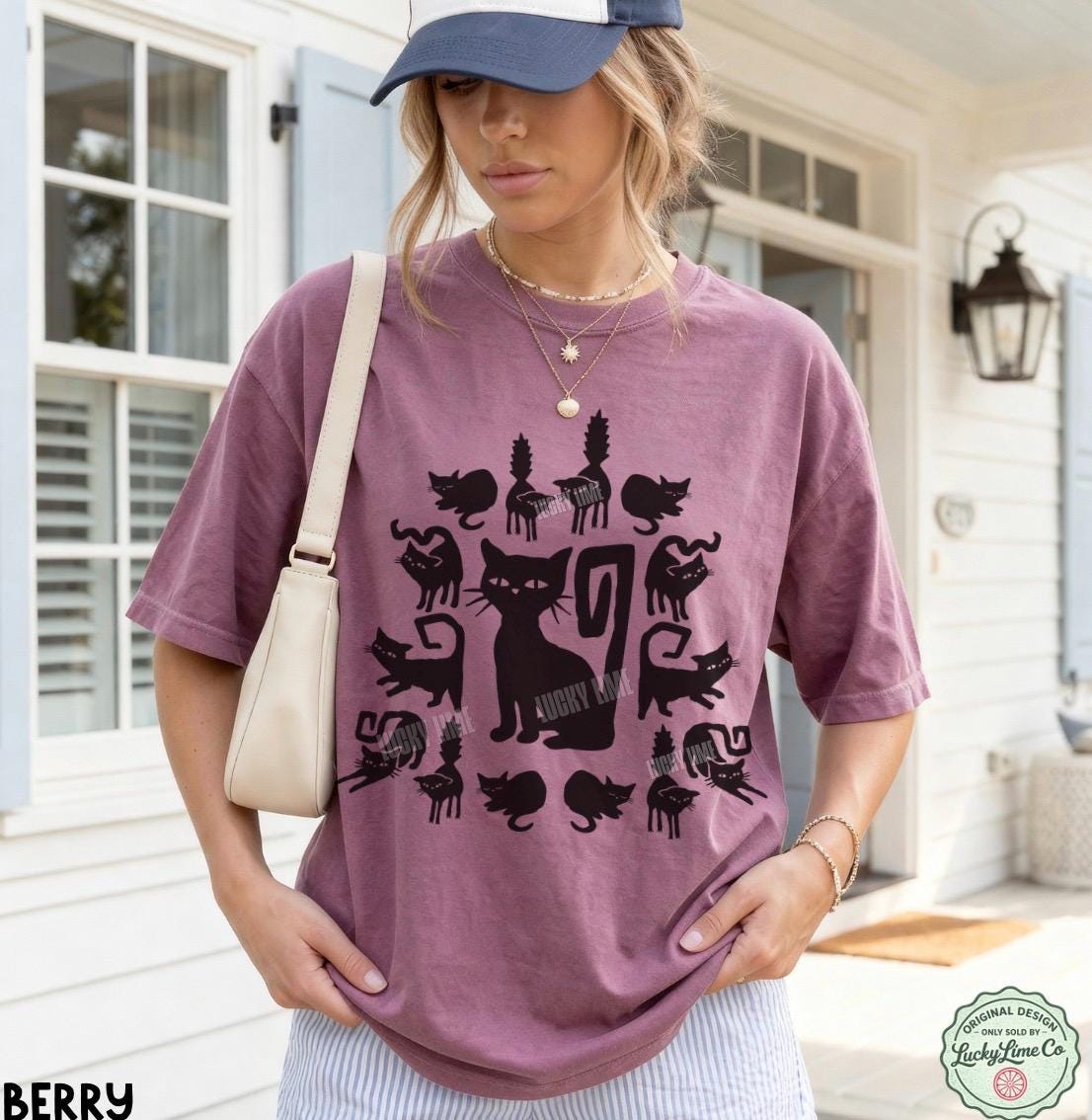 Black Cat Halloween Shirt, Black Cats Shirt, Retro Halloween Tshirt, Cute Halloween Tee, Womens Halloween Shirt, ®, Fall Shirt