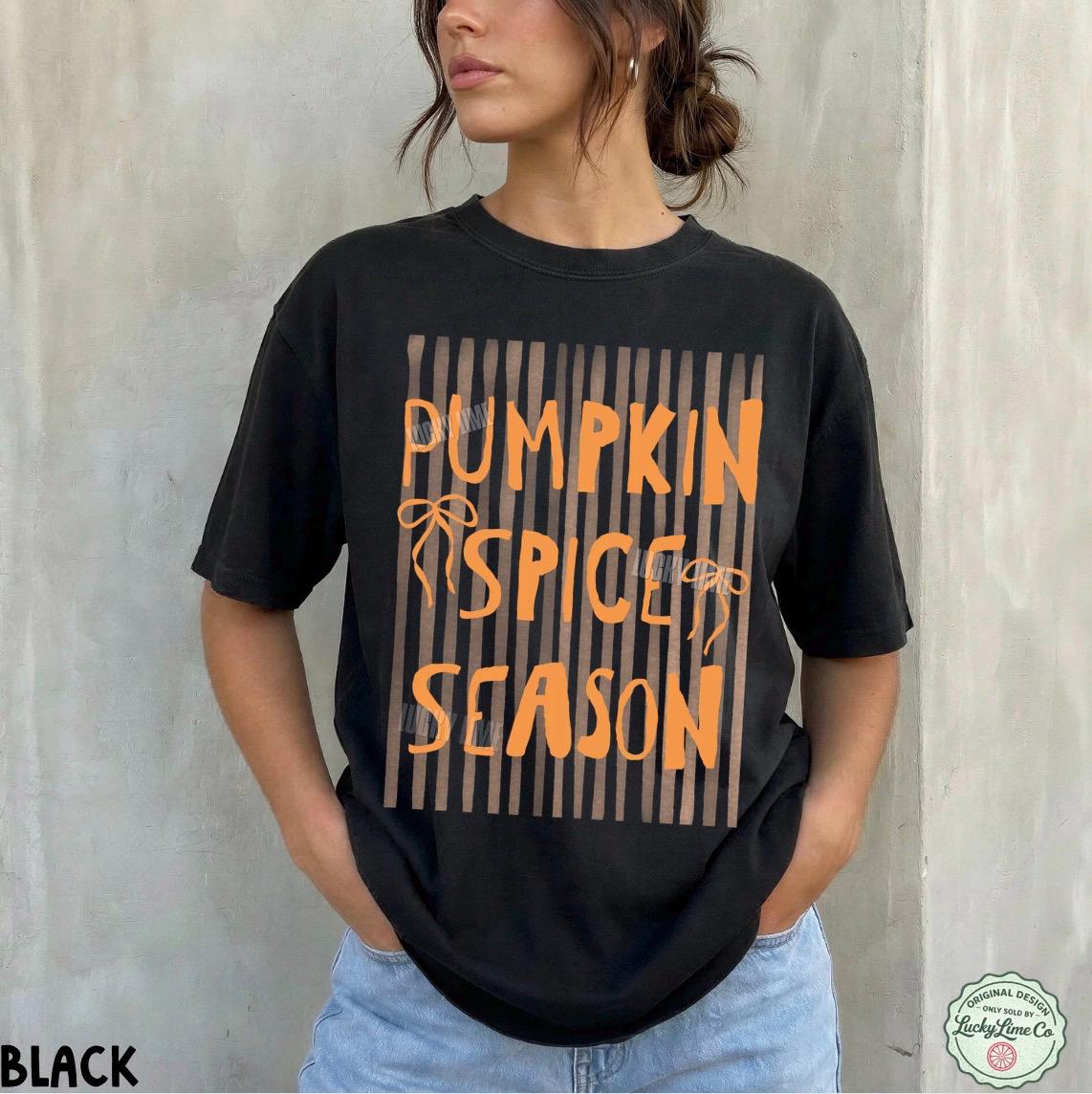 Pumpkin Spice Season Shirt, Pumpkin Spice Shirt, Womens Fall Tshirts, Coffee Weather Shirt, Preppy Fall Tee, Coffee Shirt