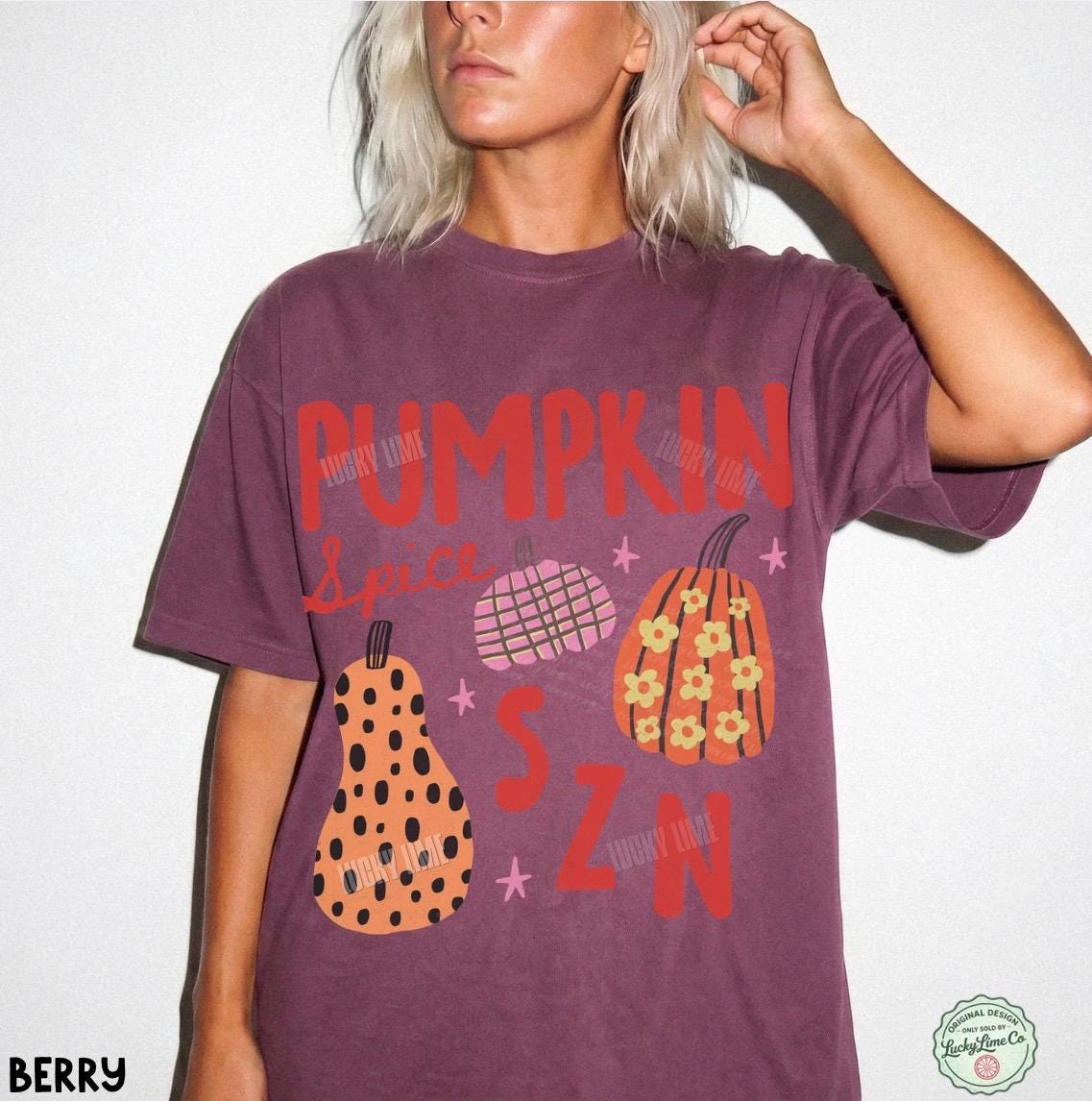 Pumpkin Spice Season Shirt, Pumpkin Spice SZN Tshirt, Trendy Fall Tee, Womens Fall Apparel, Pumpkin Season Graphic Tee