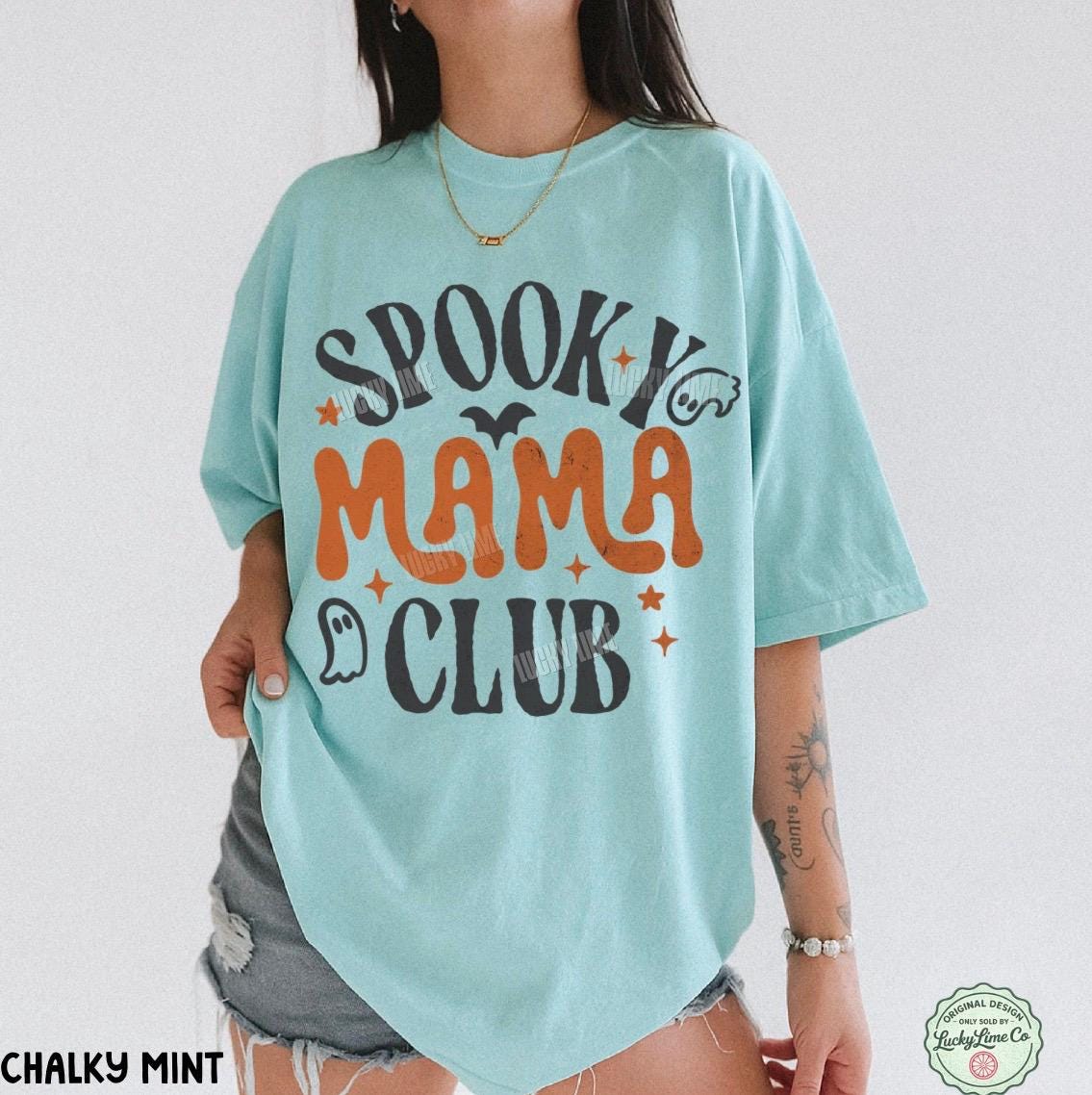 Spooky Mama Club Shirt, Spooky Moms Tshirt, Halloween Mama Shirt, Halloween Shirt for Mom, Spooky Season, Family Halloween