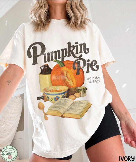 Pumpkin Pie Shirt, Thanksgiving Pies Shirt, Womens Thanksgiving Shirt, Thankful Shirt, Pecan Pie Tee, Fall Graphic Tee