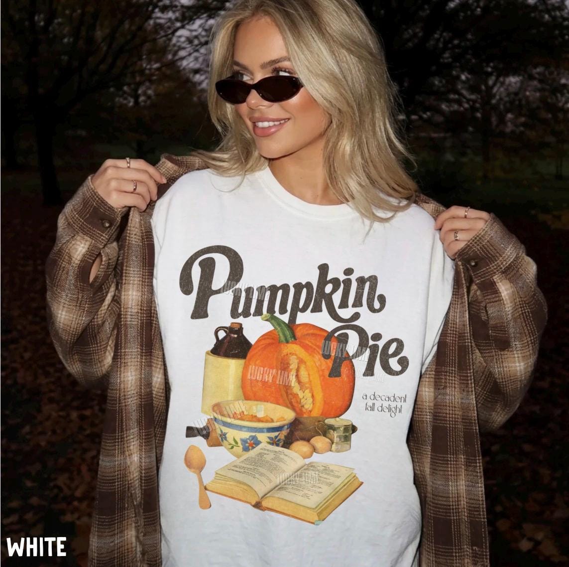 Pumpkin Pie Shirt, Thanksgiving Pies TShirt, Womens Thanksgiving Shirt, Thankful Shirt, Pecan Pie Tee, Fall Graphic Tee