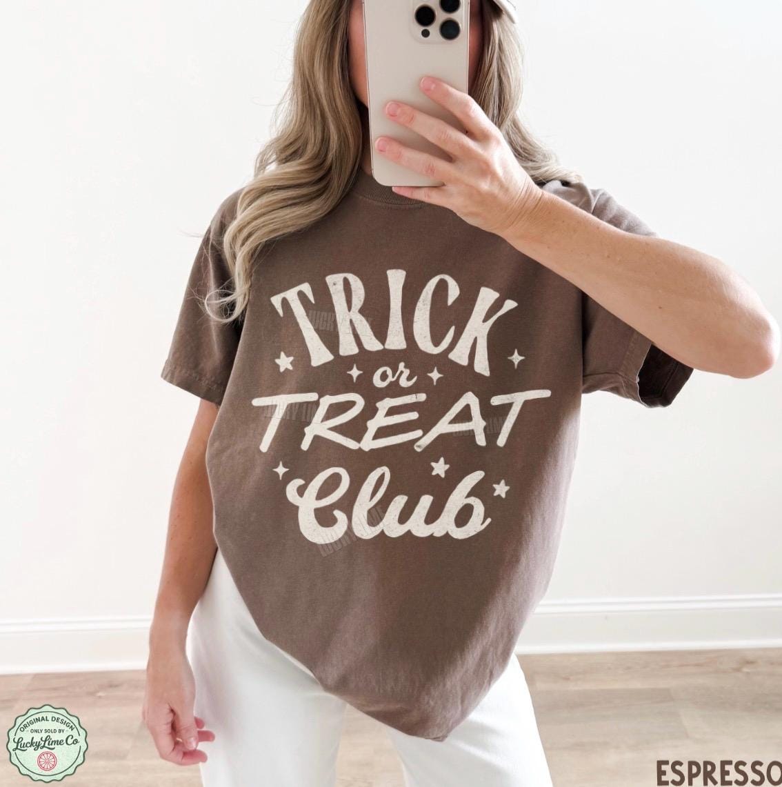 Trick or Treat Shirt, Trick or Treat Club TShirt, Family Halloween Tee, Spooky Season T-Shirt, Trendy Halloween Graphic Tee