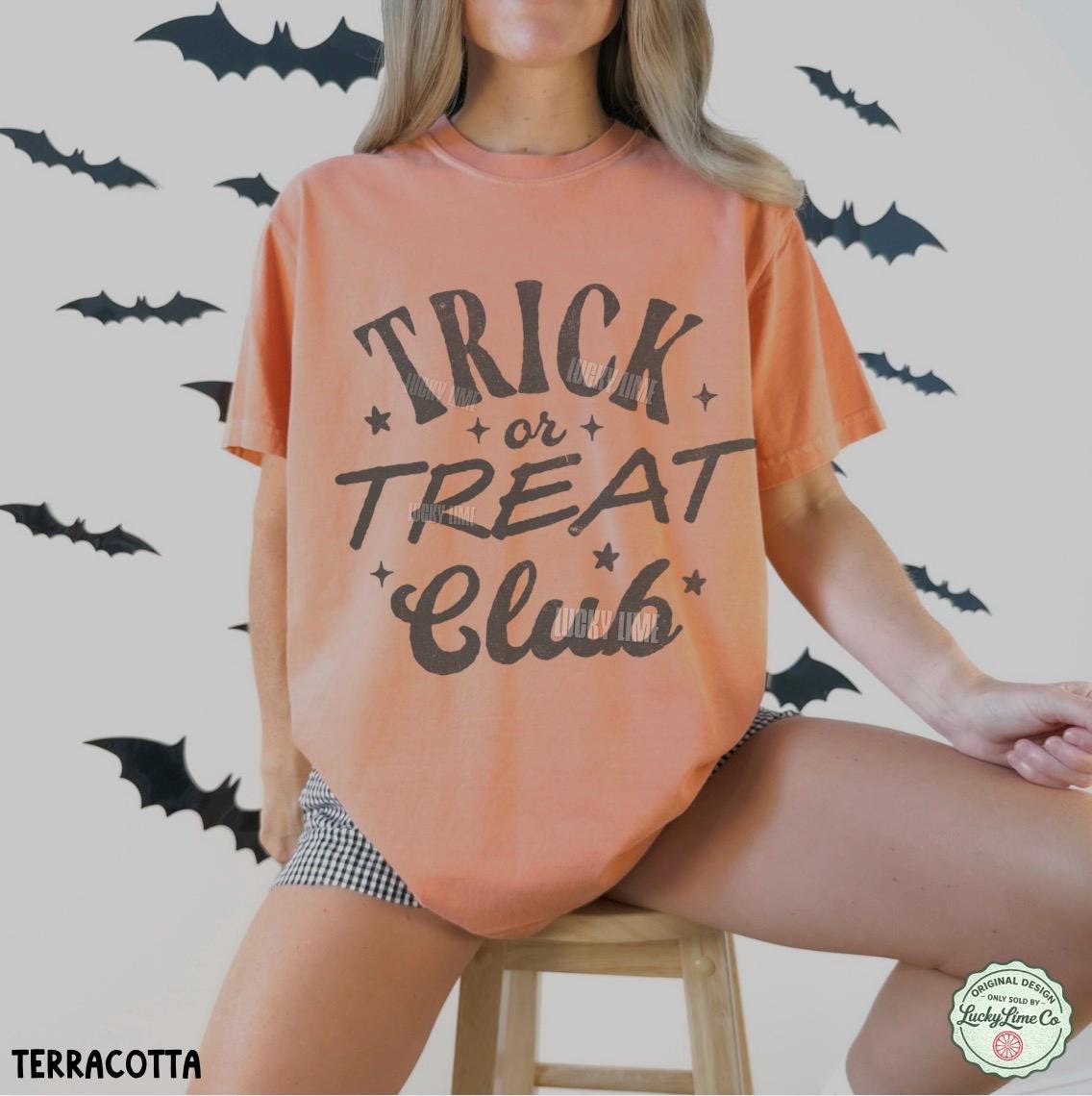 Trick or Treat Shirt, Trick or Treat Club Shirt, Family Halloween Tee, Spooky Season T-Shirt, Trendy Halloween Graphic Tee