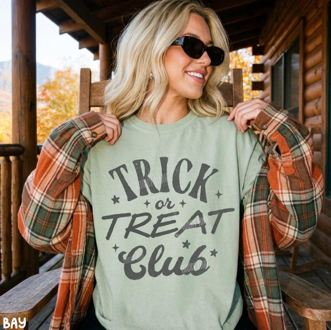 Trick or Treat Shirt, Trick or Treat Club Shirt, Family Halloween Tee, Spooky Season T-Shirt, Trendy Halloween Graphic Tee
